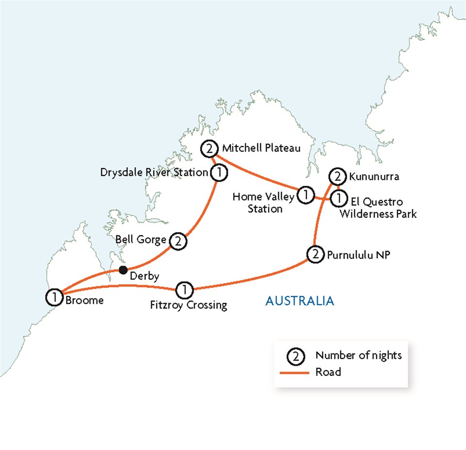 Kimberley Complete Tour Trailfinders